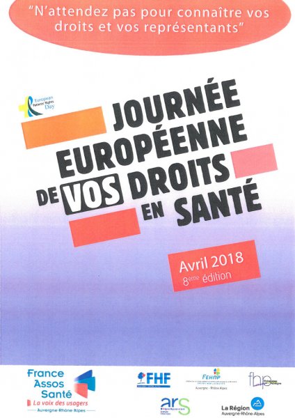 JOURNEE EUROPEENNE DES DROITS EN SANTE